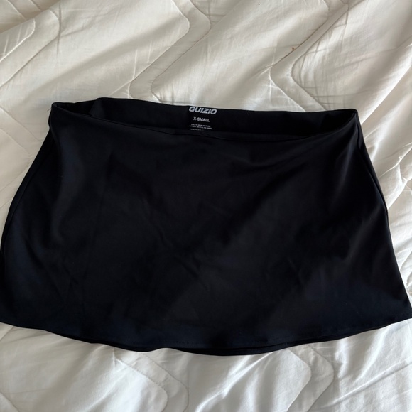 GUIZIO Black Micro Mini Skirt XS - Picture 1 of 3